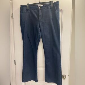 Pure energy plus size womens Jean flare leg